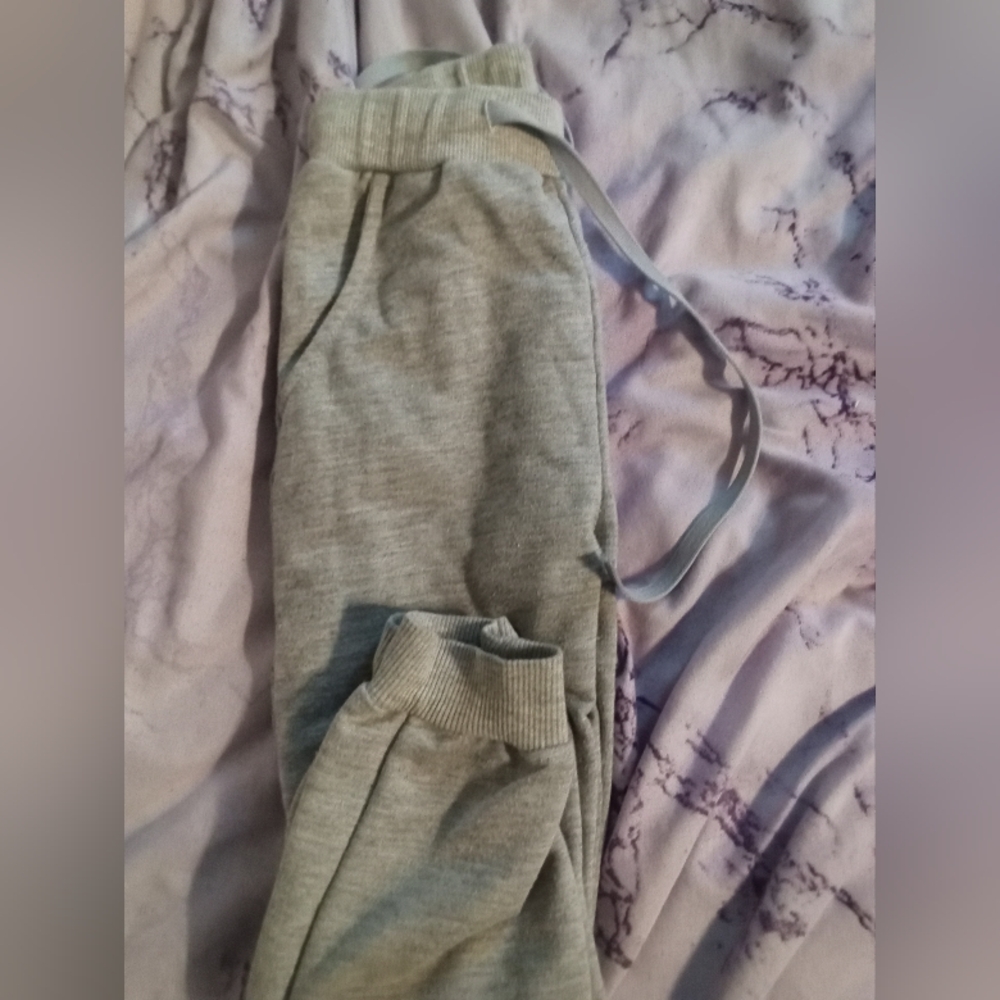Grey joggers